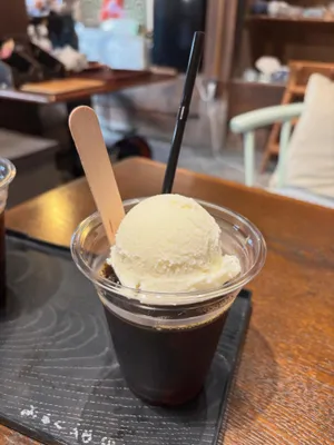 毎年恒例の珈琲フロート
みるく畑くりやまさんとTsunagi coffeeさん
コラボ商品✨
花火大会限定です♪